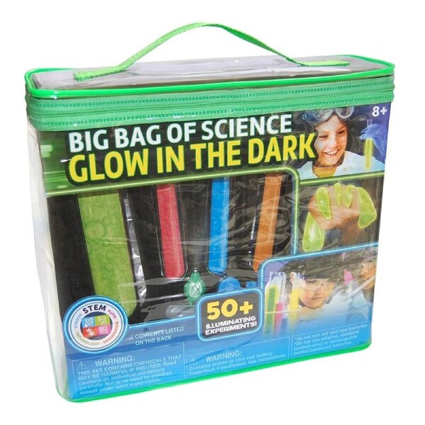 Science to the Max Big Bag of Science Glow in the Dark Science Kit