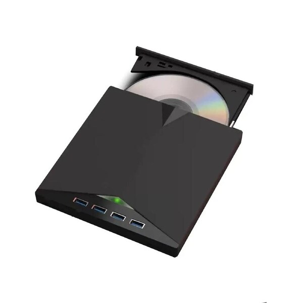 7 In 1 External CD DVD Drive USB 3.0 SD Disc Player Burner For Laptop Mac