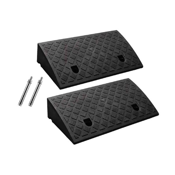 Rubber Kerb Curb Ramp Truck Wheelchair Access Ramp Driveway Threshold Ramp