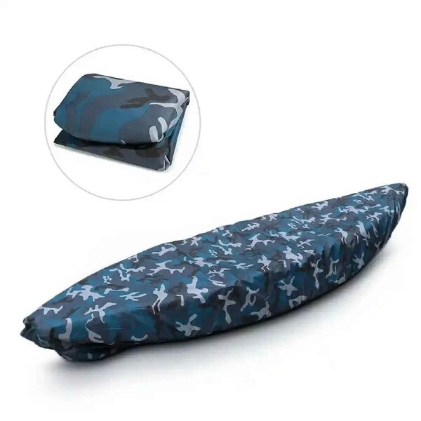 Universal Kayak Canoe Boat Waterproof UV Resistant Dust Storage Cover 3.1-3.5m