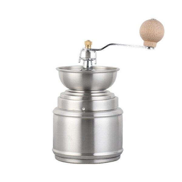 Manual Stainless Steel Grinder with Ceramic Core for Coffee Beans Rice Sesame