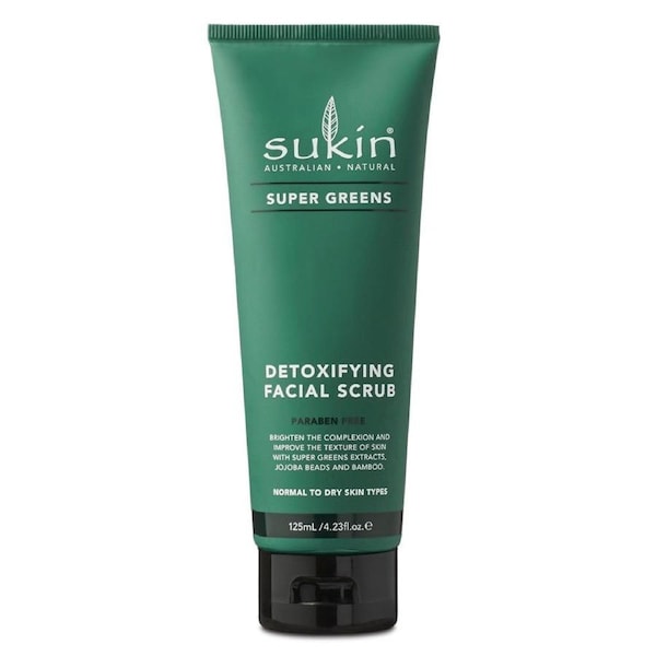 SUKIN Super Greens Detoxifying Facial Scrub 125mL