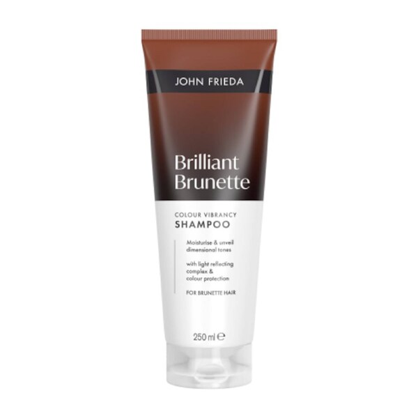 John Frieda Brilliant Brunette Shampoo Moisturising 250ml