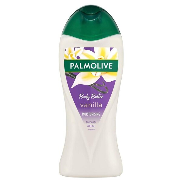 Palmolive Body Butter Vanilla Moisturising Body Wash 400mL