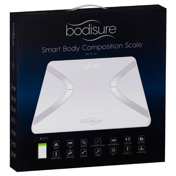 Bodisure Smart Body Composition Scale White