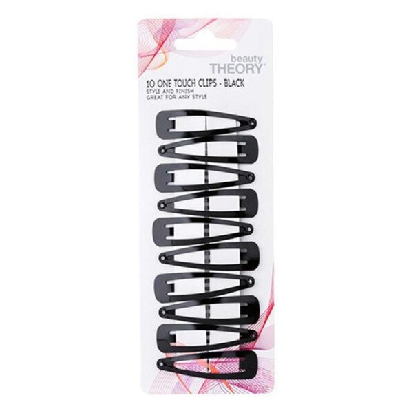 Beauty Theory Hair Touch Clips Clip 1touch Black 10 Pack