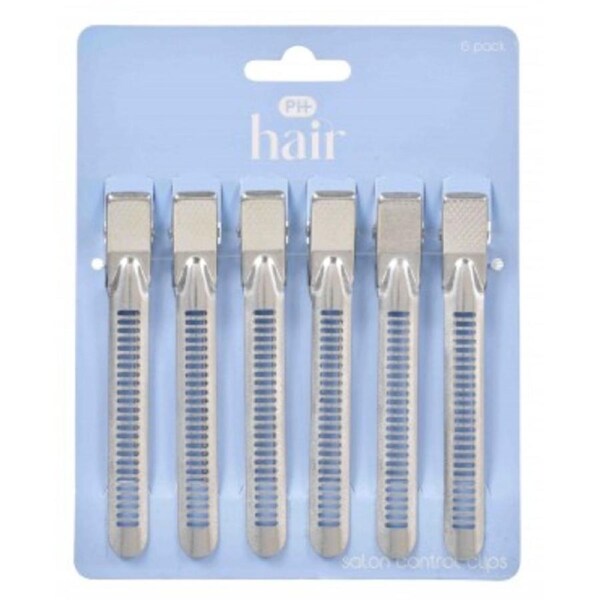 PHarmacy Health SALON CONTROL CLIPS 6PK