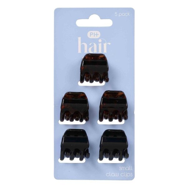 PHarmacy Health SMALL CLAW CLIPS 5PK