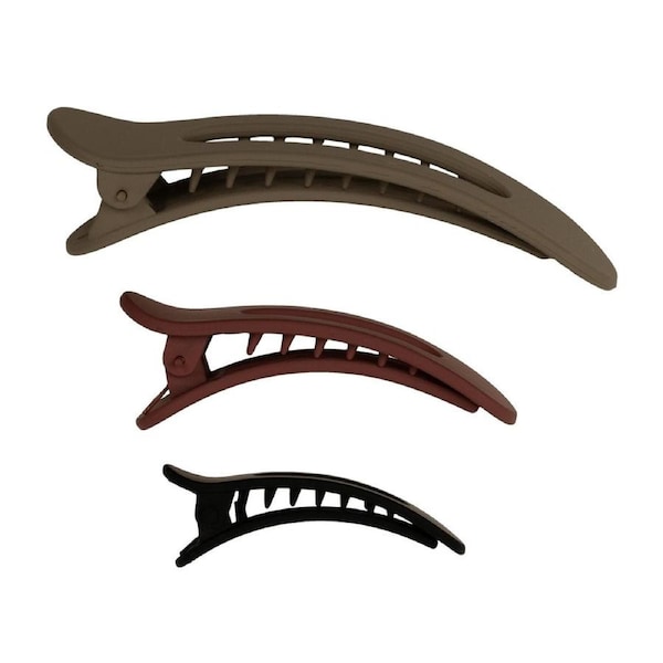 Beauty Theory Matt Hair Clip 3pk