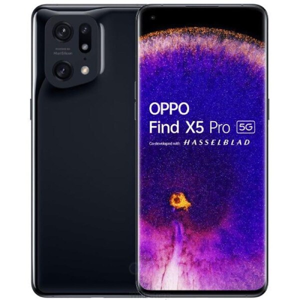 Oppo Find X5 Pro (5G) - 256GB - Ceramic Black - 8GB RAM - Refurbished (Premium Condition)