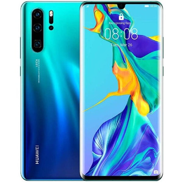 Huawei P30 Pro - 256GB - Aurora - Single Sim - 8GB RAM - Refurbished (Excellent Condition)