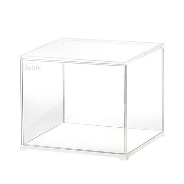 Rolife Miniature House Dollhouse Dust Cover Display Box