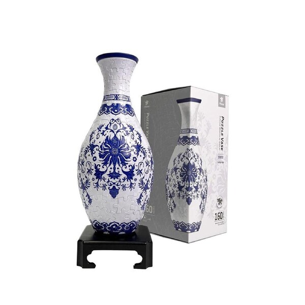 Pintoo Vase Indigo Age 3D Puzzle Model Assembly Kit