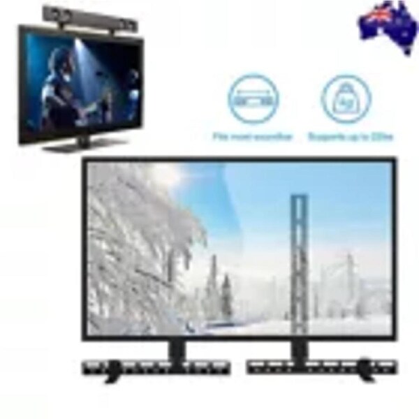 P&P Universal Strong Soundbar Bracket Under Up TV Wall Mount Stand Speaker Holder