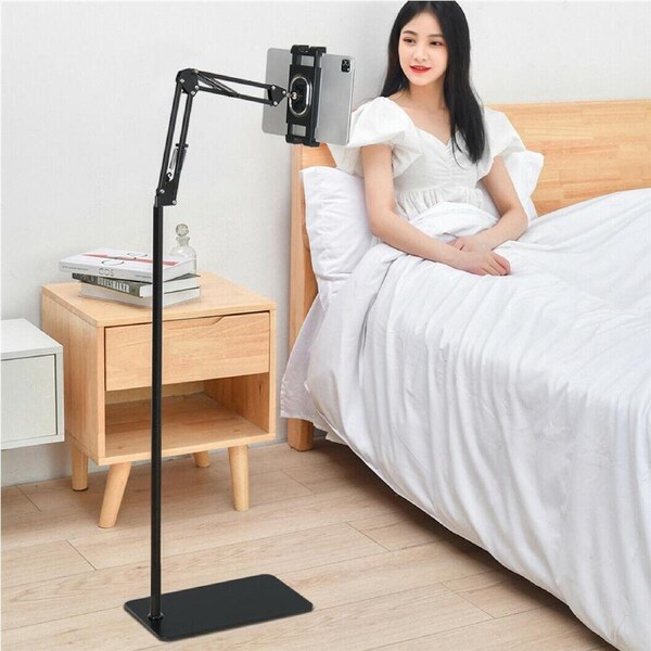 P&P Universal Tablet Floor Stand Adjustable Holder 360° for iPad Air Pro/ Samsung AU