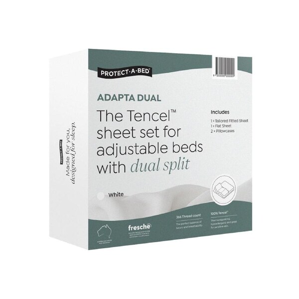 Protect-A-Bed Adapta Dual Tencel Jersey Fitted Sheet Set