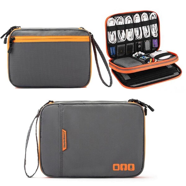 Multi Layer Electronic Accessories Organizer Storage Travel Cable Organizer