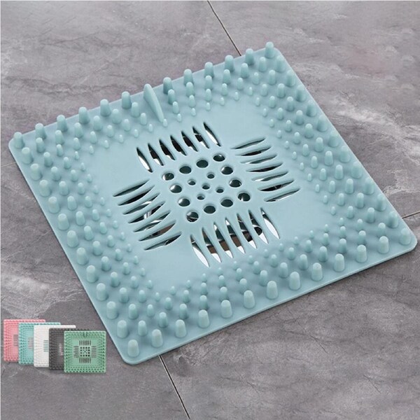 5 Pack Sewer Filter Sink Hair Filter Deodorizer Leakage-Proof Floor Drain Cover