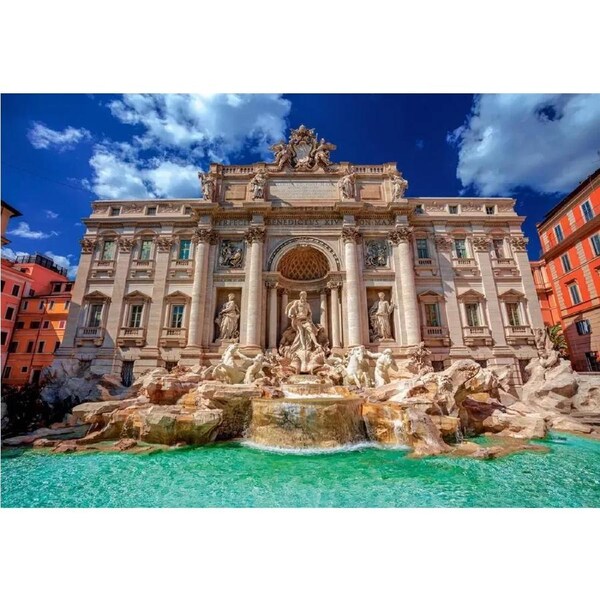Castorland - The Trevi Fountain, Rome Puzzle 1500pc