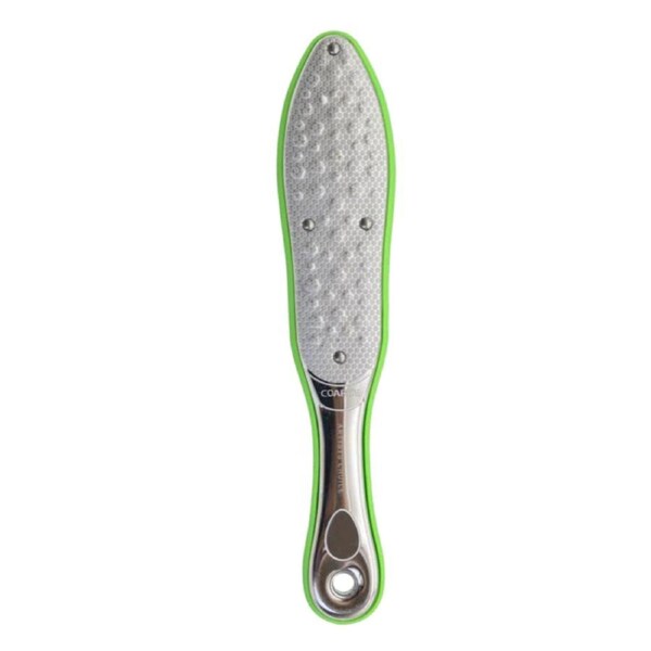 Artists Choice Pedicure File Foot Sterilisable Callus Remover Metal Blade Green