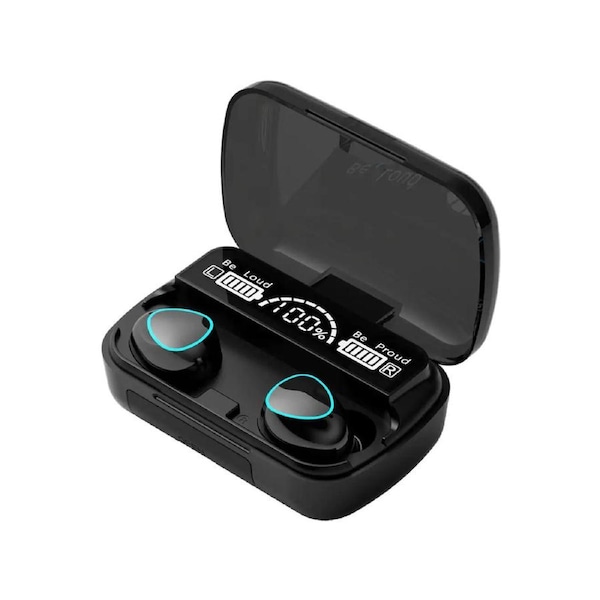 M10 TWS Bluetooth 5.1 Wireless Earphones Waterproof Sports Headphone LED Smart Touch