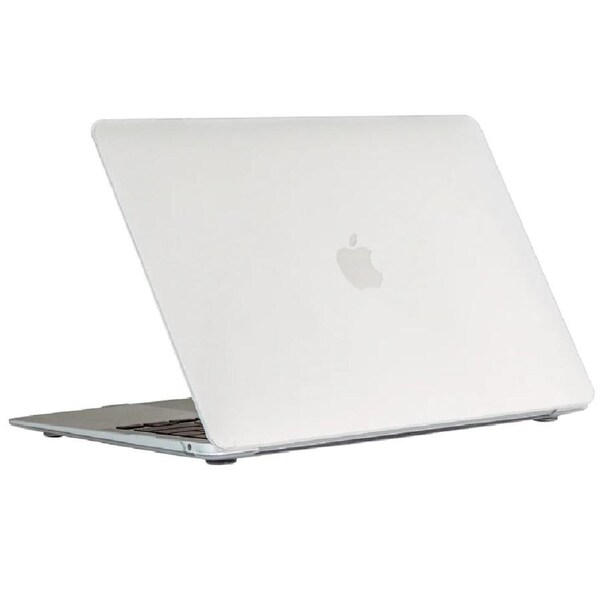 Phonix Hardshell Case for MacBook Air (13.3') (A1932/A2179/A2337) Glassy Matte (Clear) - Protects from Scrapes Scratches, Anti-Slip, Ultra-Slim ACMB133A