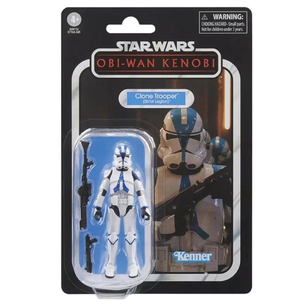 Star Wars The Vintage Collection: Clone Trooper Obi-Wan Kenobi (501st Legion) Action Figure