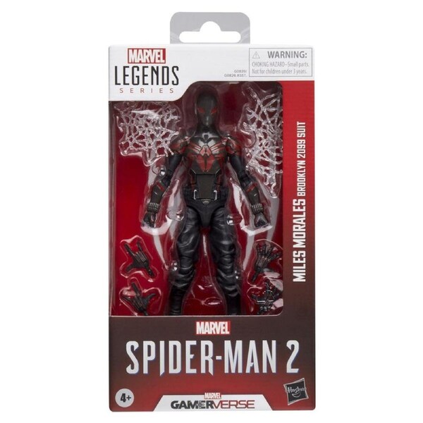 Marvel Legends Series: Gamerverse Spider-Man 2 Miles Morales Brooklyn 2099 Suit Action Figure