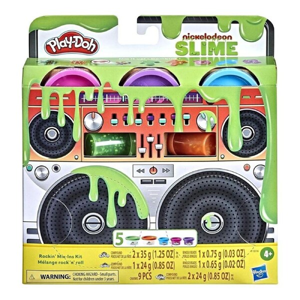 PLAY-DOH&nbsp;Nickelodeon Slime Rockin' Mix-ins Kit - F1816