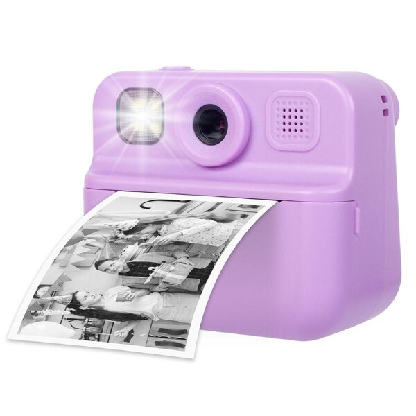 Lenoxx Kids 48MP Instant Print Camera with Dual Lens and 1080P HD Video