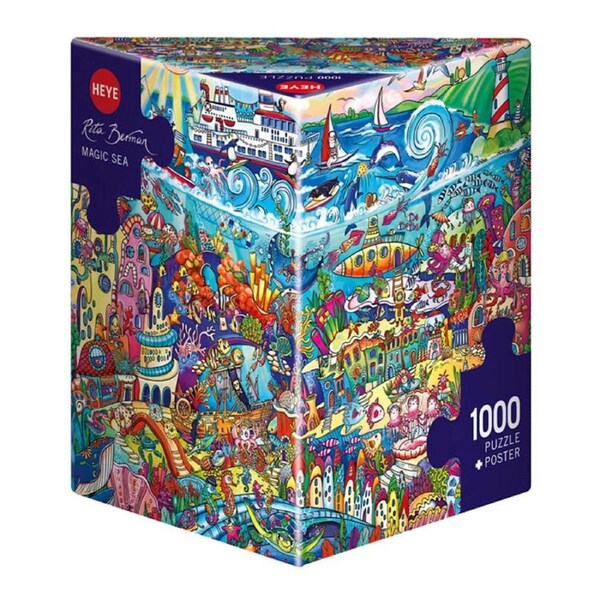 Heye Puzzles Rita Berman Magic Sea 1000 Piece Jigsaw Puzzle