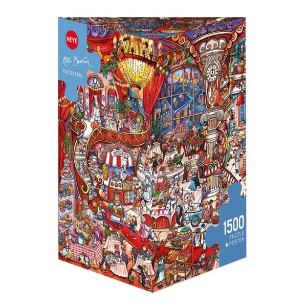 Heye Rita Berman Patisserie 1500 Piece Jigsaw Puzzle