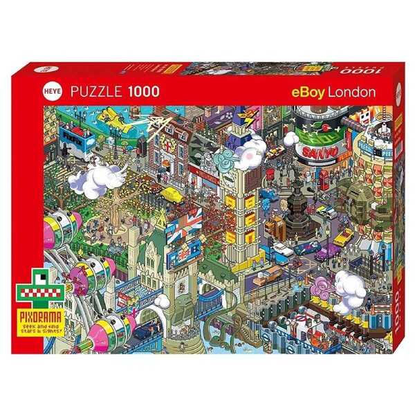 Heye eBoy Lonndon Quest 1000 Piece Puzzle