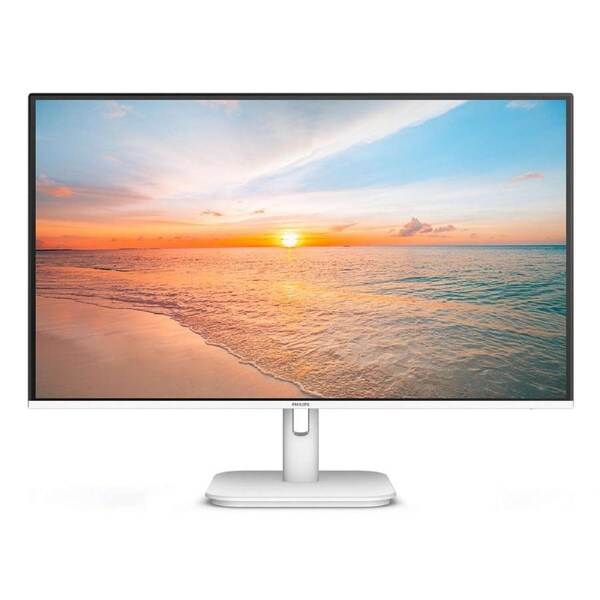 Philips 27in Fhd 1920x1080 100hz Ips White 16:9 W-Led 1ms Vga/hdmi Audio In/out Built-In Speakers Tilt Vesa100x100 3 Years Warranty