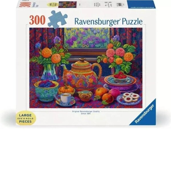 Ravensburger Puzzle 300pc Large Format - Time For Tea