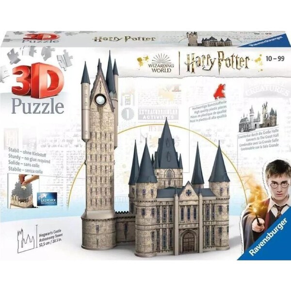 Ravensburger Puzzle 540pc 3D - Harry Potter Hogwarts Castle Astronomy Tower