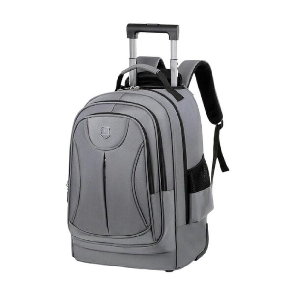 Travel Backpack with Wheels Rolling Laptop Briefcase Water Resistant Trolley Business Cabin Bag Rolling Bag for Travel Adults
