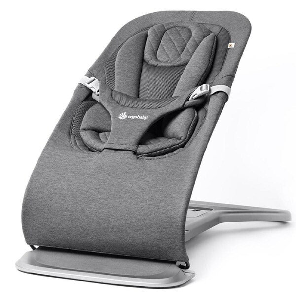 Ergobaby 3-in-1 Evolve Bouncer Charcoal Grey