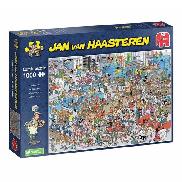 Jan Van Haasteren The Bakery 1000 Piece Jigsaw Puzzle