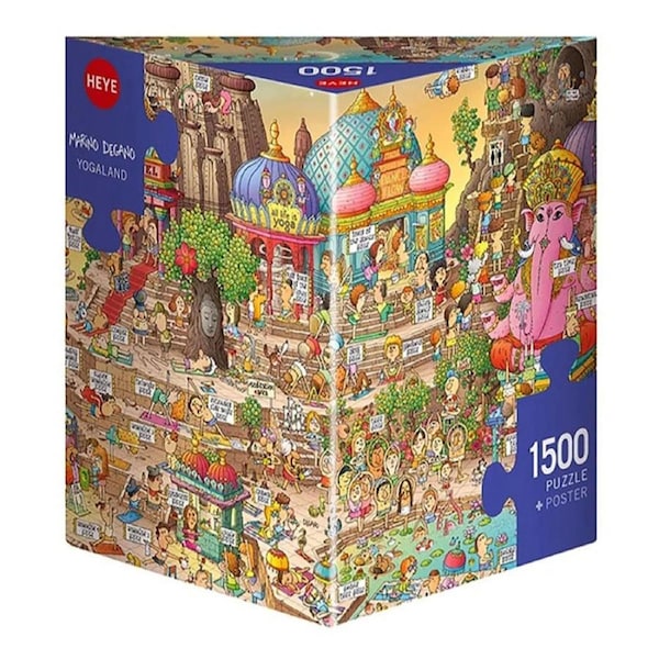Heye Degano Yogaland 1500 Piece Jigsaw Puzzle