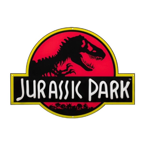 Jurassic Park Logo Light Up Neon Hanging Logo Sign 40x30cm