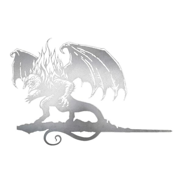 The Lord Of The Rings Balrog Metalbird Corten Hanging Steel Silhouette