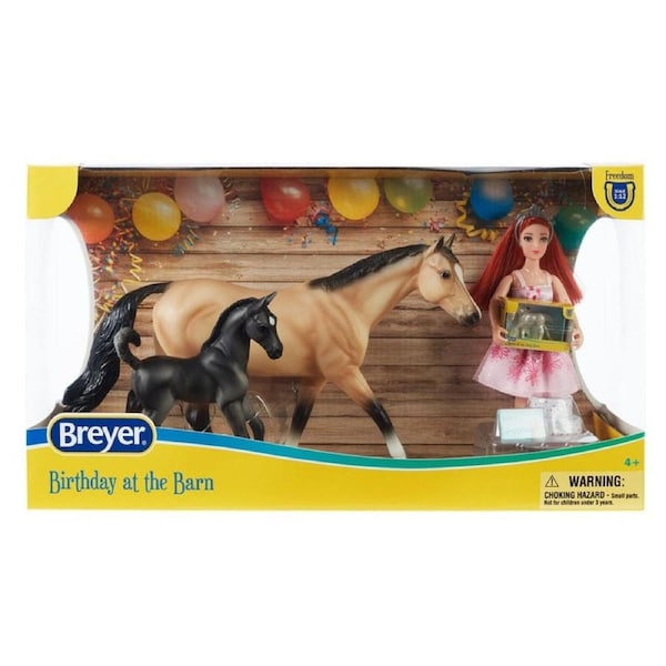 Breyer Horses Birthday at the Barn Freedom 1:12 Scale 10255