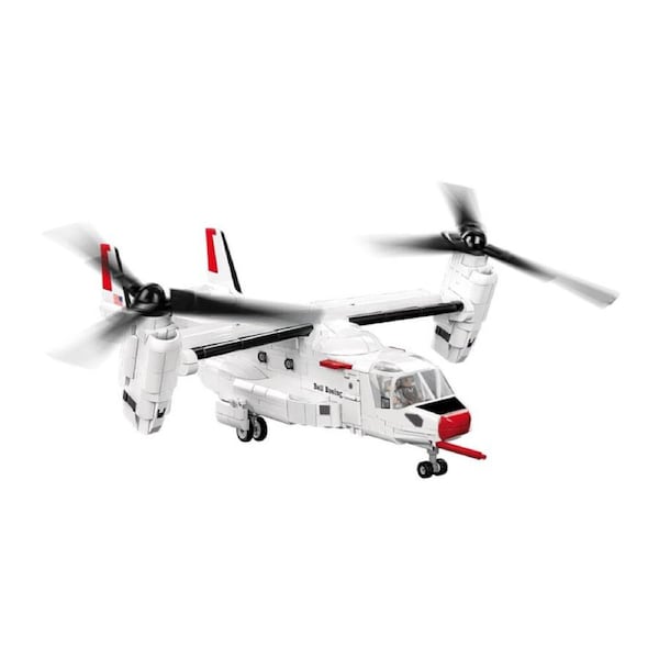 1151pc Armed Forces Bell Boeing V22 Osprey Kit Action Figure Toy 39x30cm