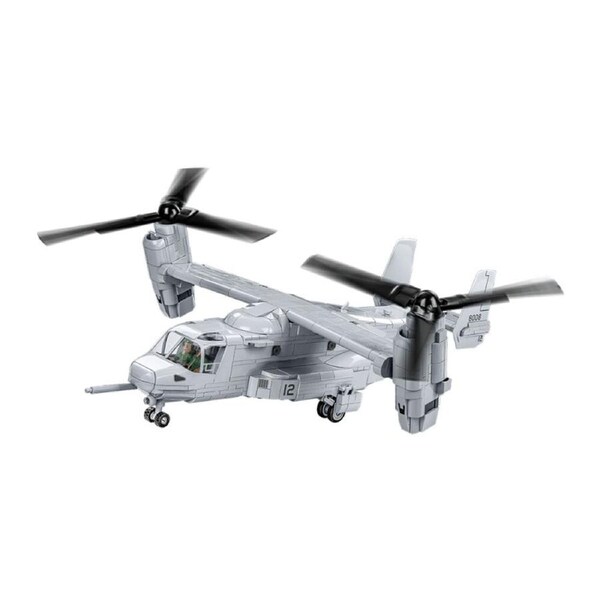 1086pc Armed Forces Bell Boeing V 22 Osprey Kit w/ 2 Pilots Figure Play Toy