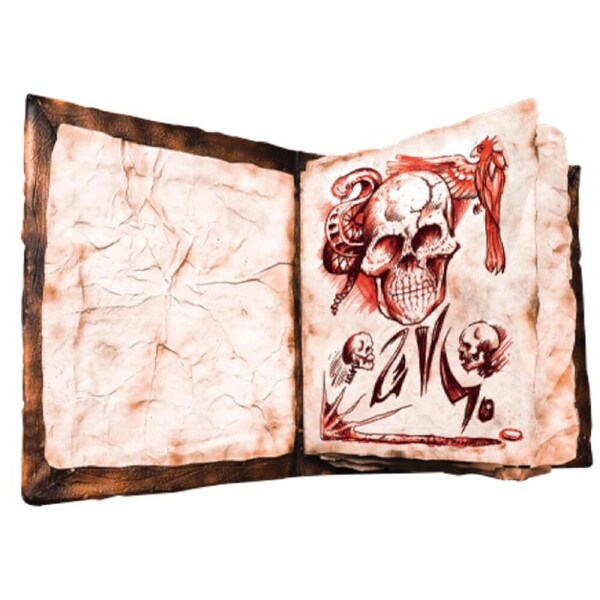 Evil Dead 2 Necronomicon w/ Printed Pages Prop Book Toy