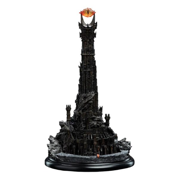 The Lord Of The Rings Tower Of Barad Dur Environment Figure Display 7in