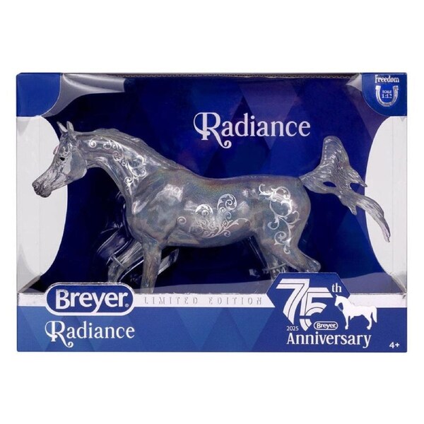 Breyer Horses Radiance 75th Anniversary Freedom 1:12 Scale Horse Figure 10253