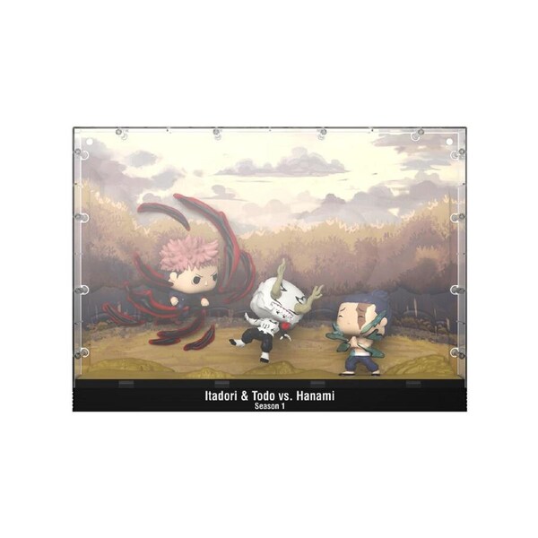 Jujutsu Kaisen Itadori & Todo Vs Hanami Pop Moment Deluxe Figure Set