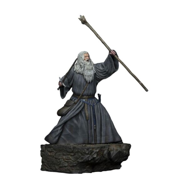 Lord Of The Rings Gandalf In Moria 7'' Statue Action Figure Toy